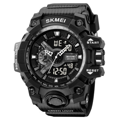 Rugged Dual Display Sports Watch for Outdoor Adventures for men