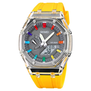Analog Digital Watch Multi Function Sports Watch with LED Display, Alarm, Stopwatch & Durable Strap