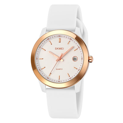 Elegant Analog Wrist Watch with Date Display for women