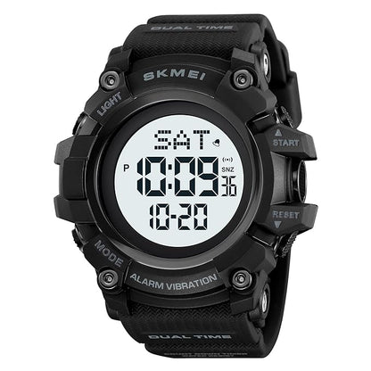 Outdoor Digital Sports Watch with Vibration Alert for men