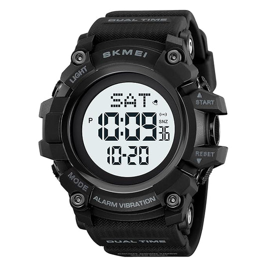 Outdoor Digital Sports Watch with Vibration Alert for men