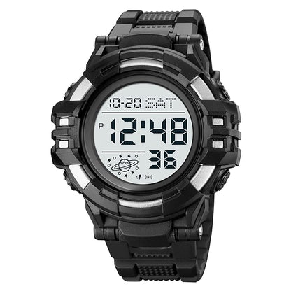 Rugged Digital Sports Watch for Men with Outdoor Style and Multi Function Display