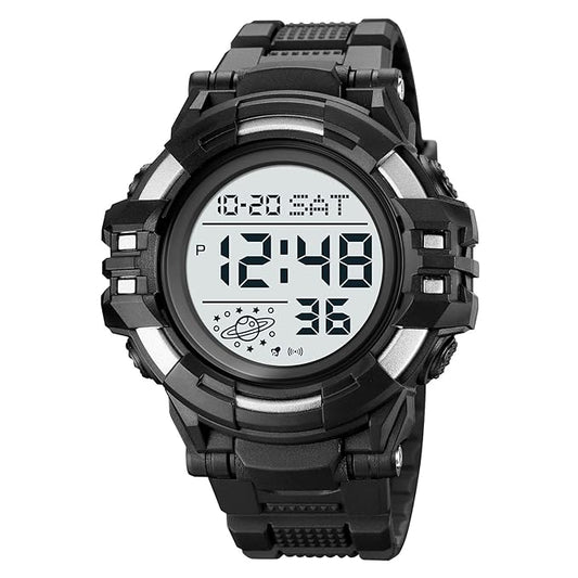 Rugged Digital Sports Watch for Men with Outdoor Style and Multi Function Display