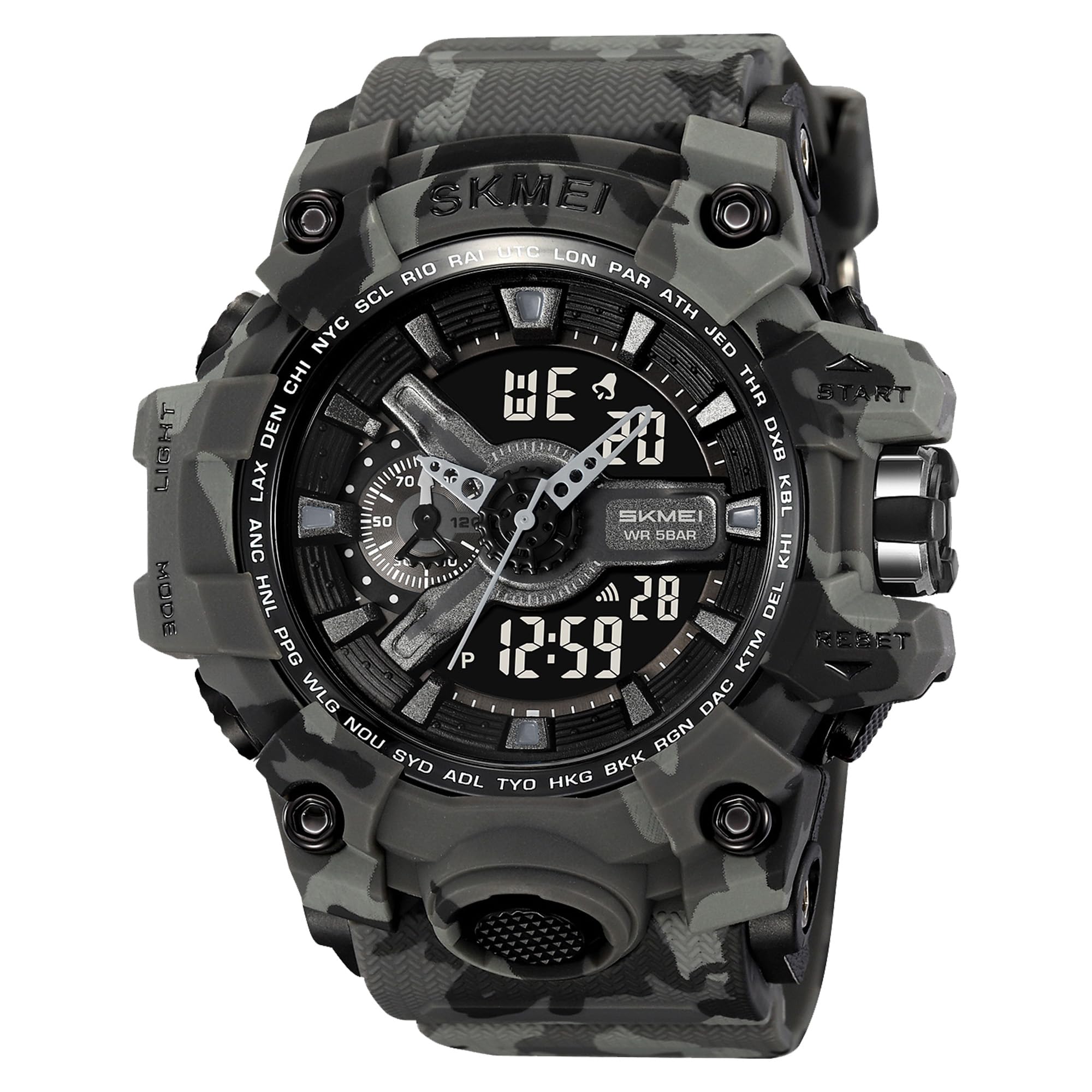 Wrist Watch for Men & Women with Classic Durable Strap and Round Dial for Casual & Formal Wear