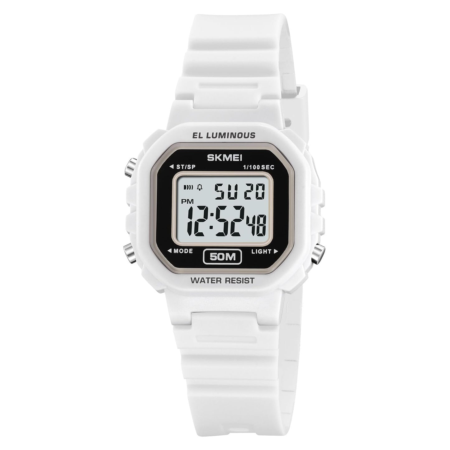 Classic Digital Watch for Men and Boys with Retro Style Display and Comfortable Strap
