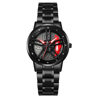 Luxury Skeleton Dial Analog Watch for Men with Premium Metal Strap and Stylish Designer Look