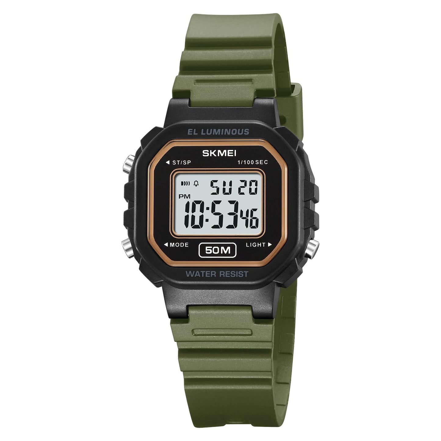 Classic Digital Watch for Men and Boys with Retro Style Display and Comfortable Strap