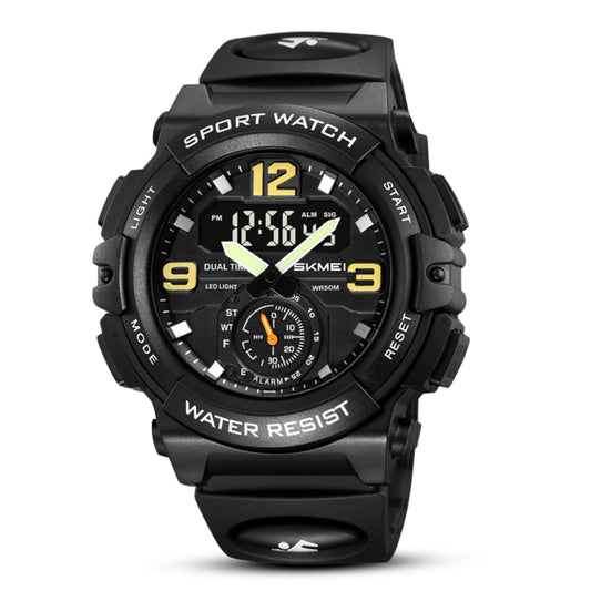 Artistic Dual Display Sports Watch for men