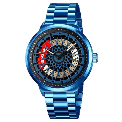 Premium Skeleton Dial Watch for Men – Stainless Steel Strap, Unique Designer Mechanical Style Wrist Watch