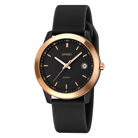 Elegant Analog Wrist Watch with Date Display for women