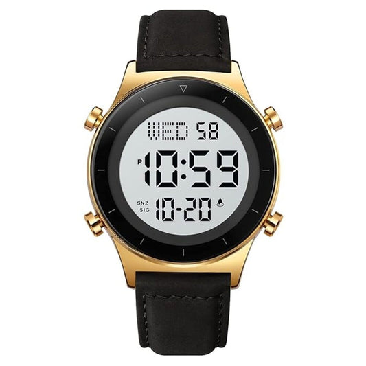 Rugged Digital Sports Watch for Men with Multi Function Display and Outdoor Style
