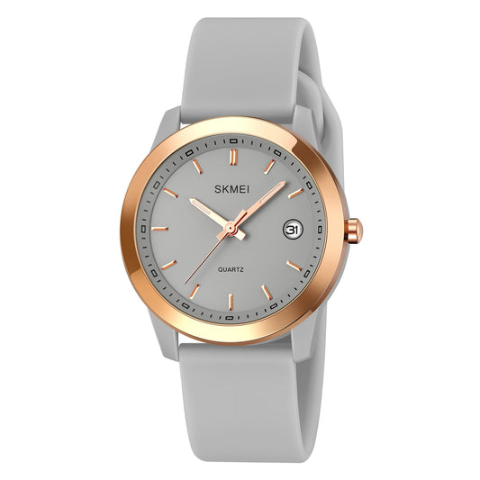 Elegant Analog Wrist Watch with Date Display for women
