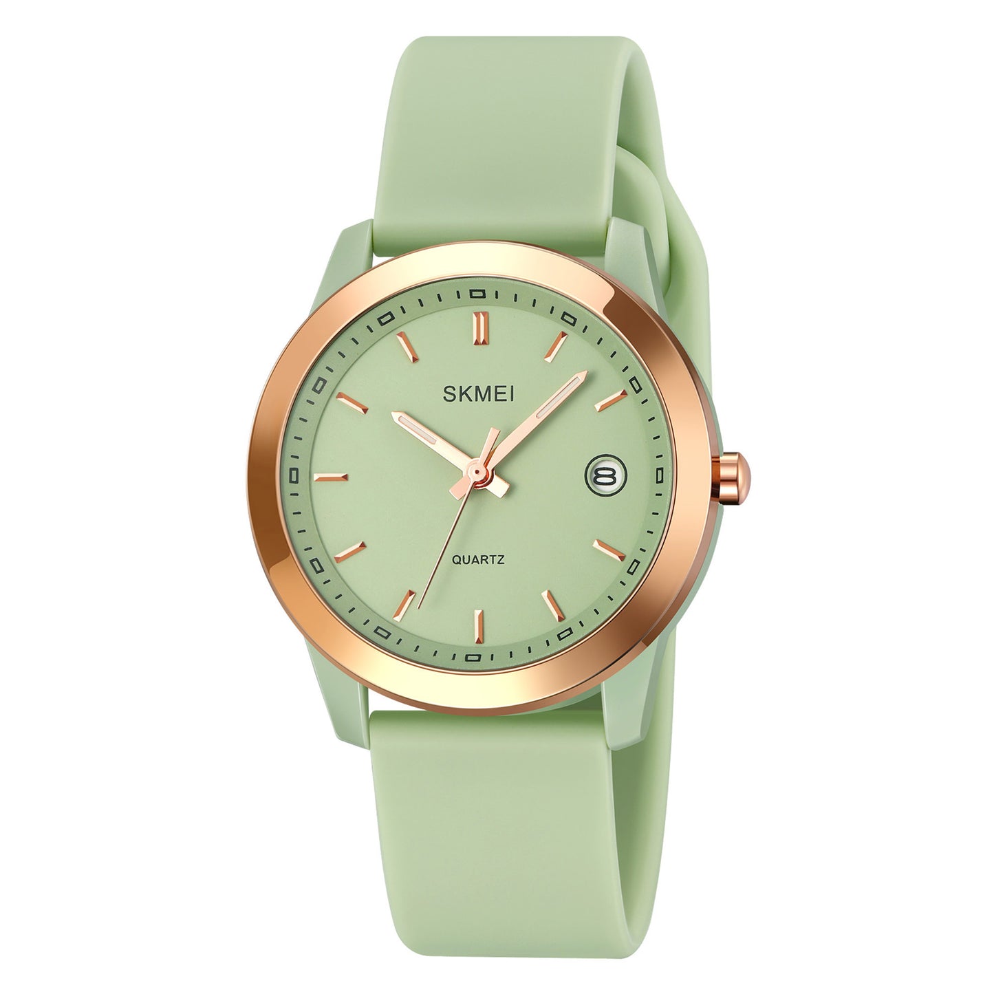 Skmei Quartz Analog Dial Silica Gel Strap Watch for Women - 2319