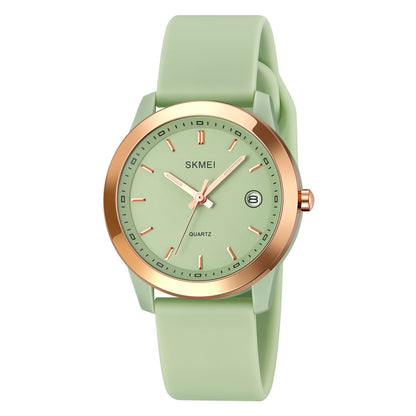Skmei Quartz Analog Dial Silica Gel Strap Watch for Women - 2319