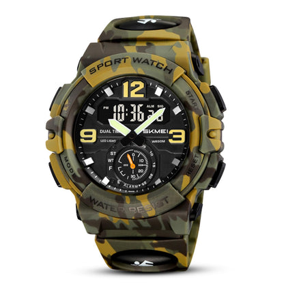 Artistic Dual Display Sports Watch for men