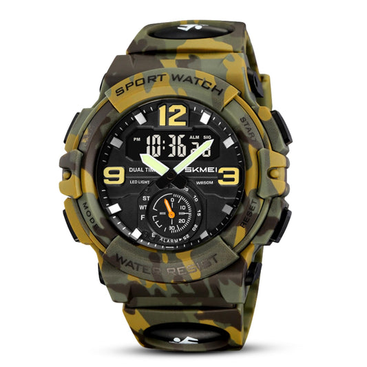 Artistic Dual Display Sports Watch for men