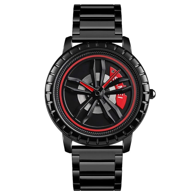 New Wheels Rolling Creative Fashion Che Youhui League Fans Butterfly Double Snap Gift Wristwatch