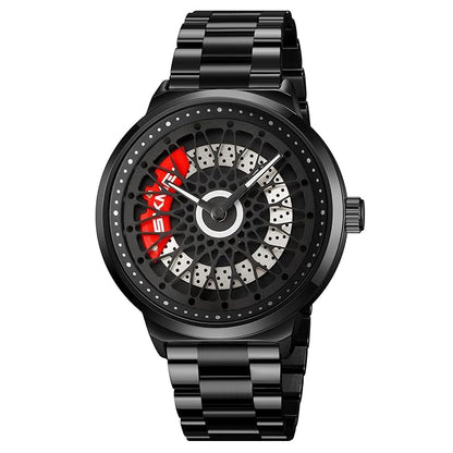 Premium Skeleton Dial Watch for Men – Stainless Steel Strap, Unique Designer Mechanical Style Wrist Watch