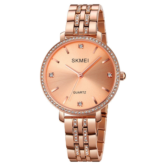 SKMEI Womens Fashion Diamond Watch  - 2006