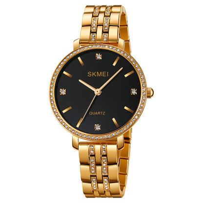 SKMEI Womens Fashion Diamond Watch  - 2006