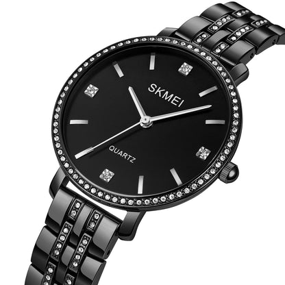 SKMEI Womens Fashion Diamond Watch  - 2006