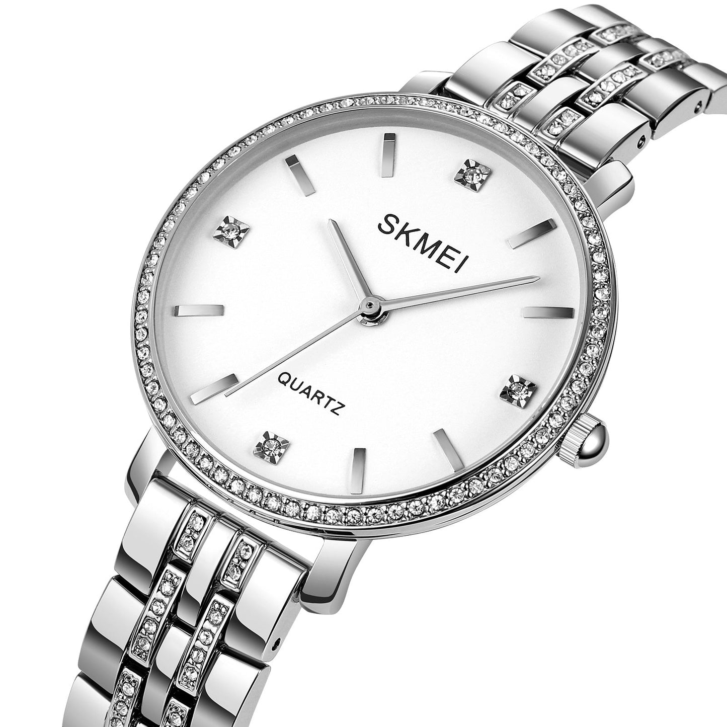 SKMEI Womens Fashion Diamond Watch  - 2006