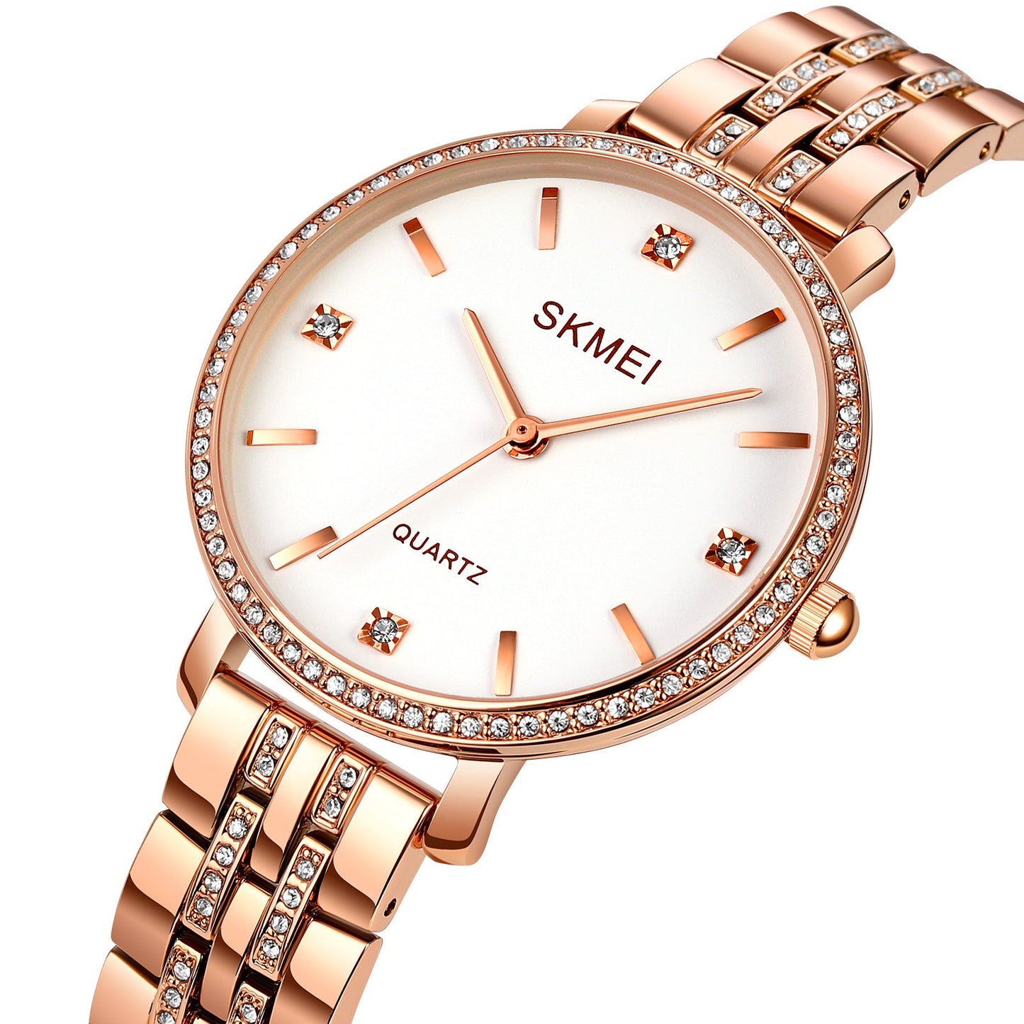 SKMEI Womens Fashion Diamond Watch  - 2006