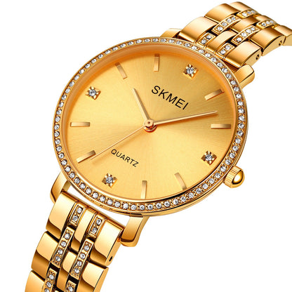 SKMEI Womens Fashion Diamond Watch  - 2006