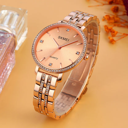 SKMEI Womens Fashion Diamond Watch  - 2006