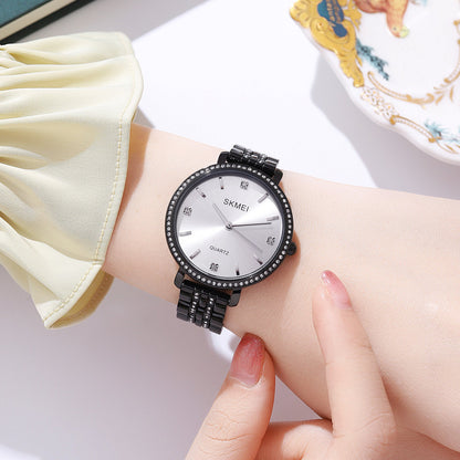 SKMEI Womens Fashion Diamond Watch  - 2006