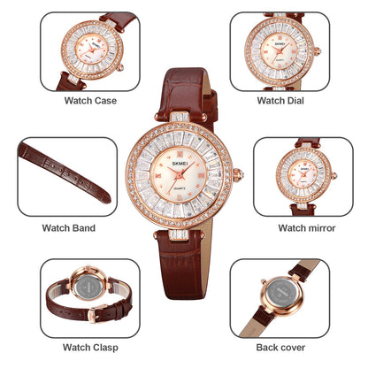 SKMEI Womens Luxury Watch - 2009