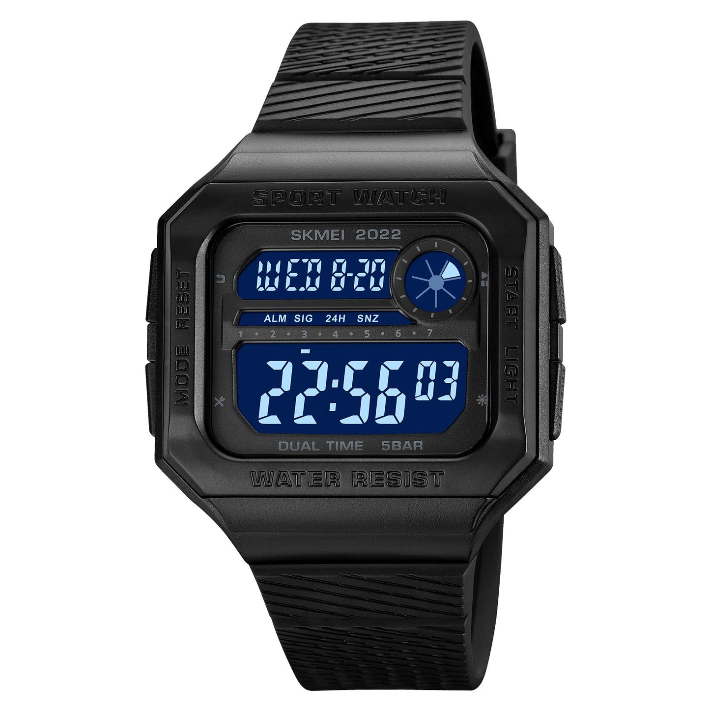 SKMEI Multi-Function Digital Dial Men’s Watch - 2022