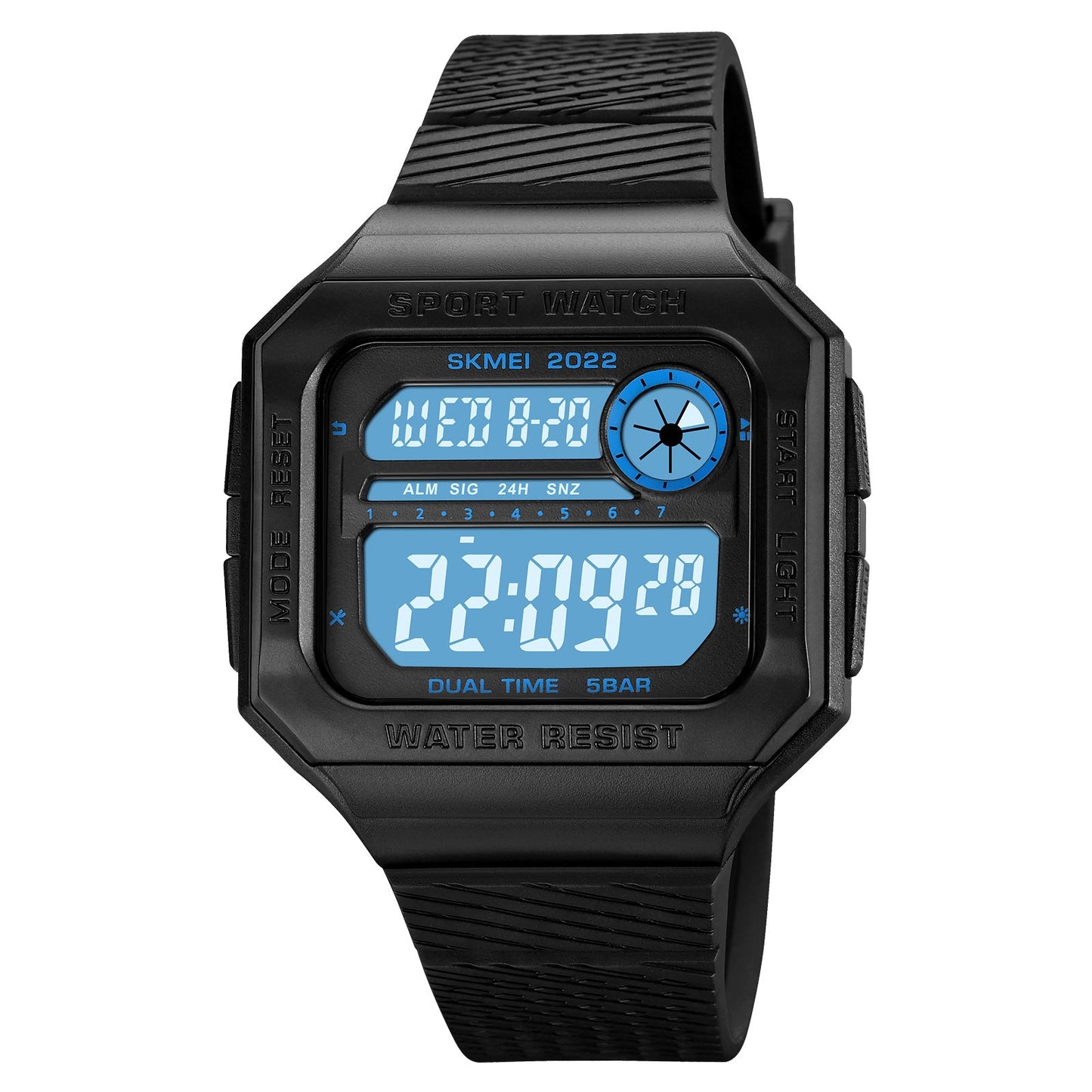 SKMEI Multi-Function Digital Dial Men’s Watch - 2022