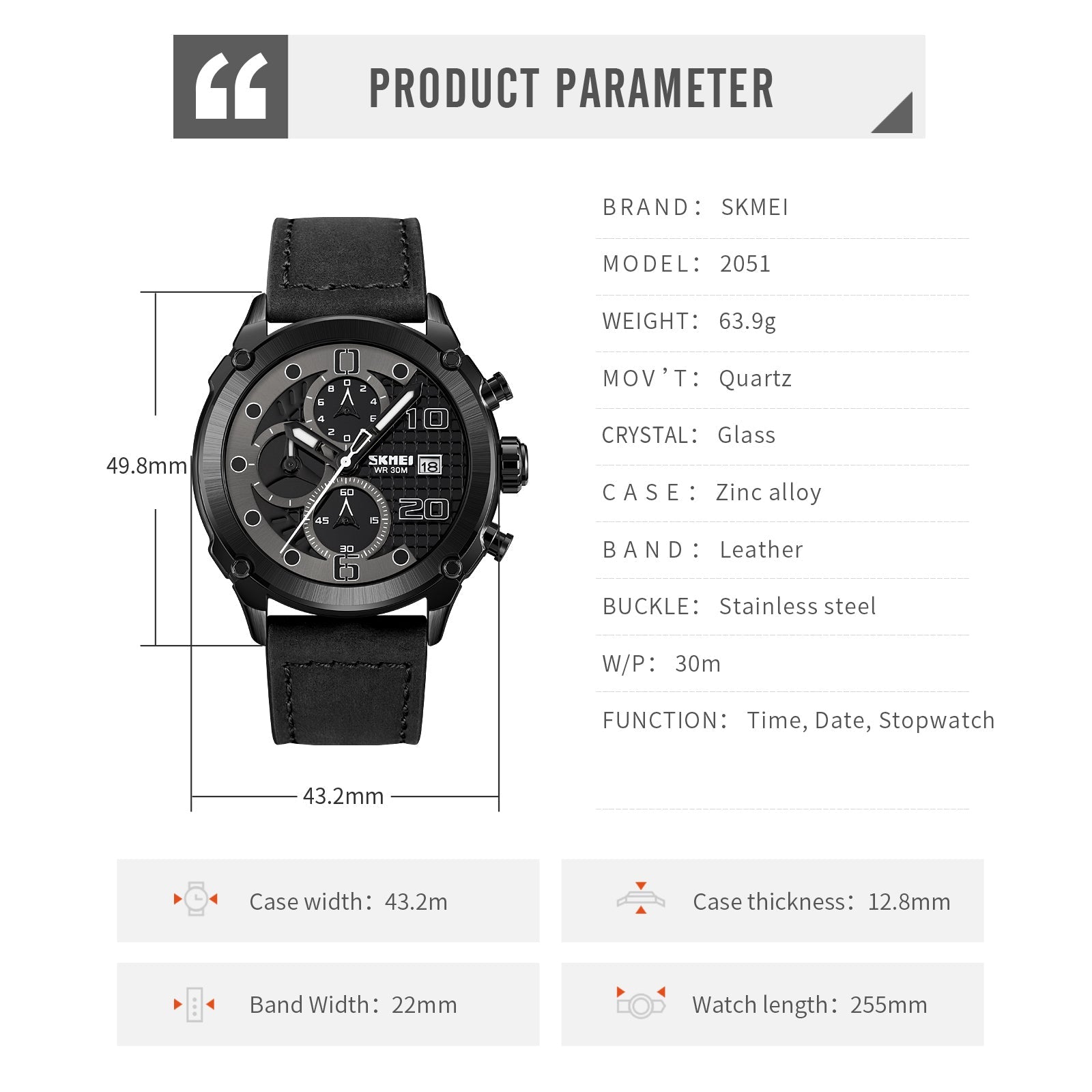 Skmei watch user manual online