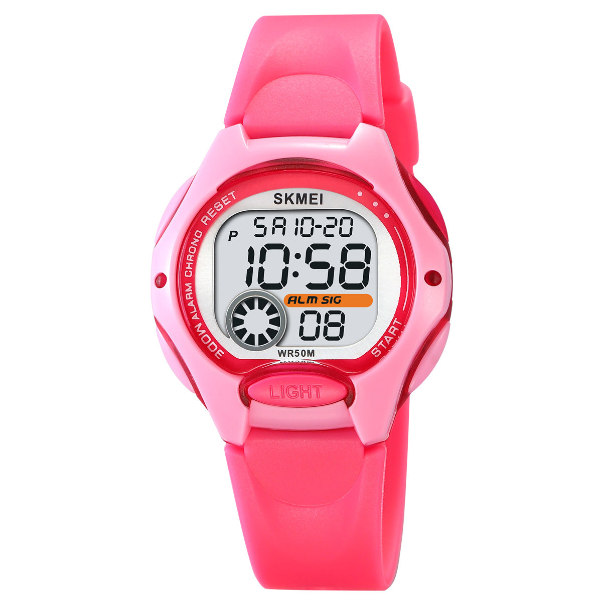 Kids Digital Watch with 12/24 Hour Clock Alarm LED Light Week and Date Display Student Watch - 2129