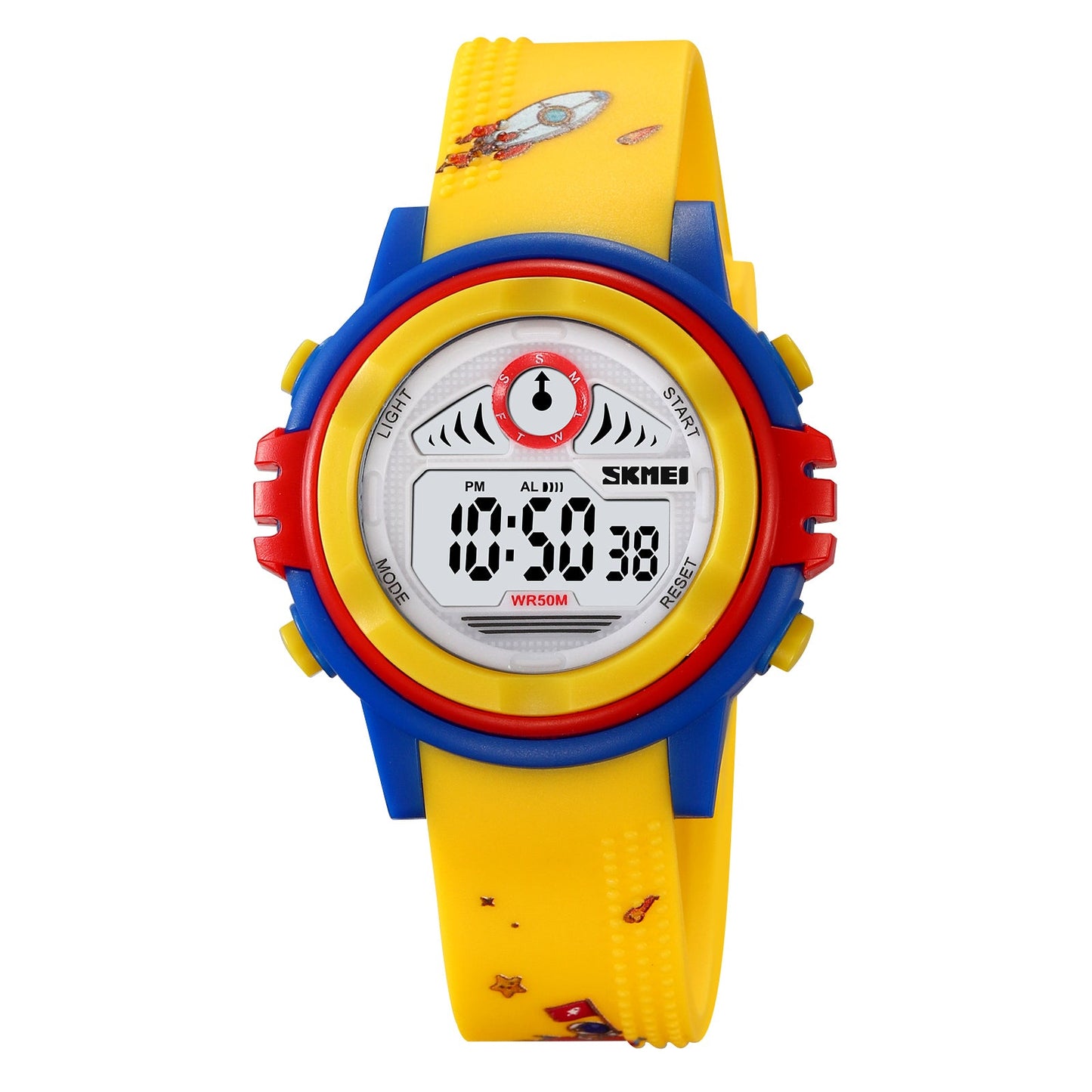 Kids Waterproof Digital Colourful Watches - 2266