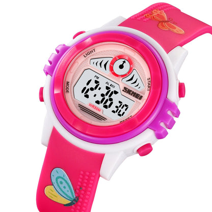 Kids Waterproof Digital Colourful Watches - 2266