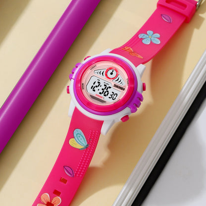 Kids Waterproof Digital Colourful Watches - 2266