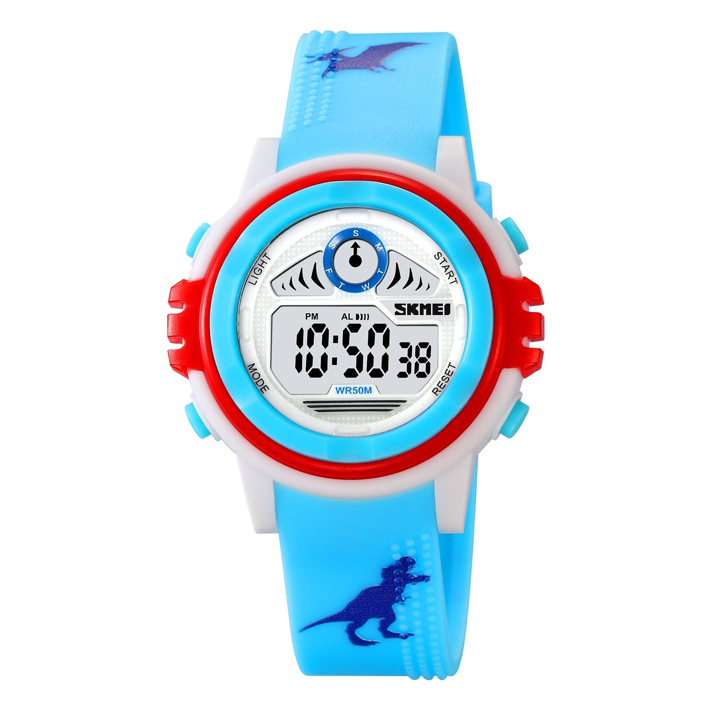 Kids Waterproof Digital Colourful Watches - 2266