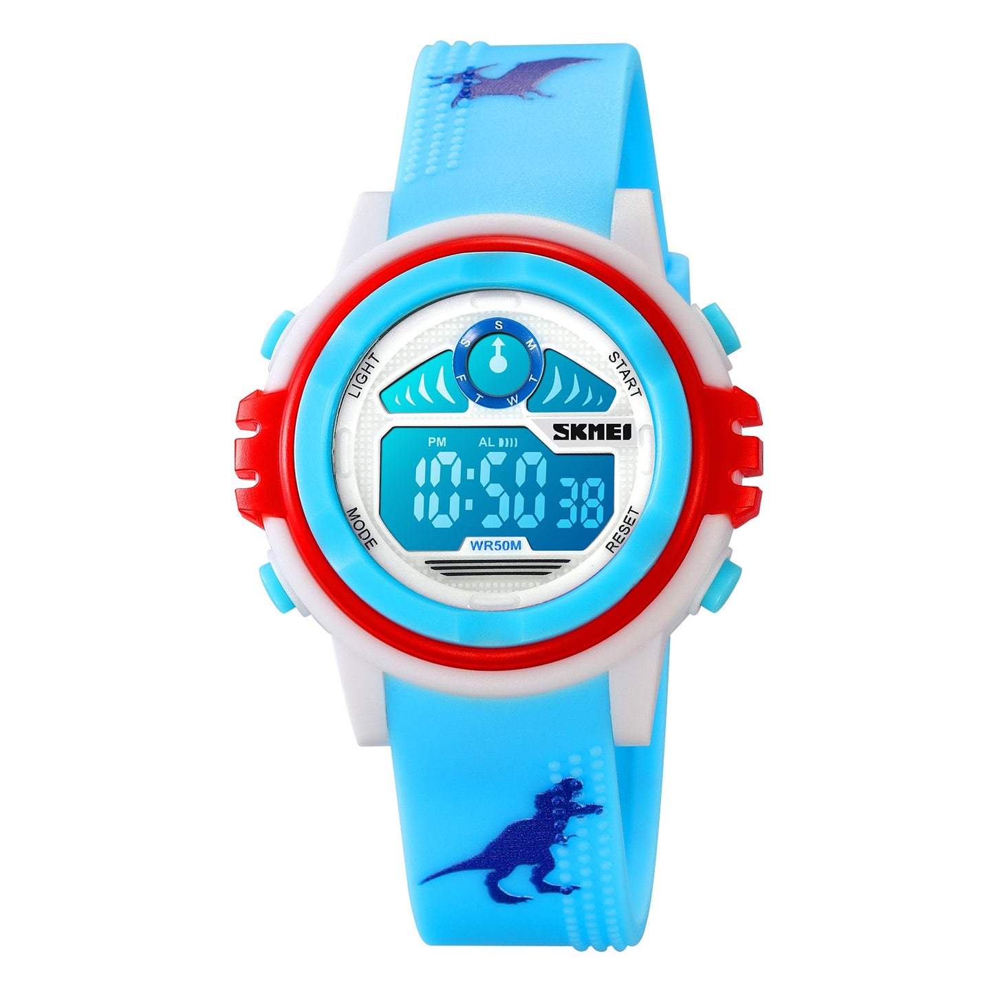 Kids Waterproof Digital Colourful Watches - 2266