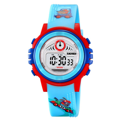 Kids Waterproof Digital Colourful Watches - 2266