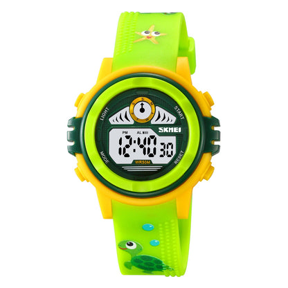 Kids Waterproof Digital Colourful Watches - 2266