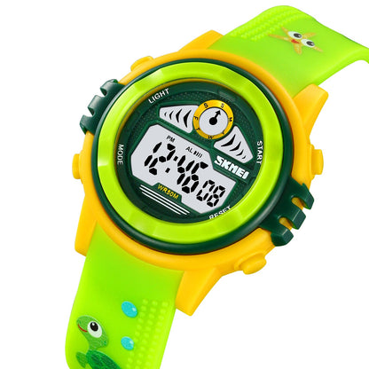 Kids Waterproof Digital Colourful Watches - 2266