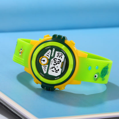 Kids Waterproof Digital Colourful Watches - 2266