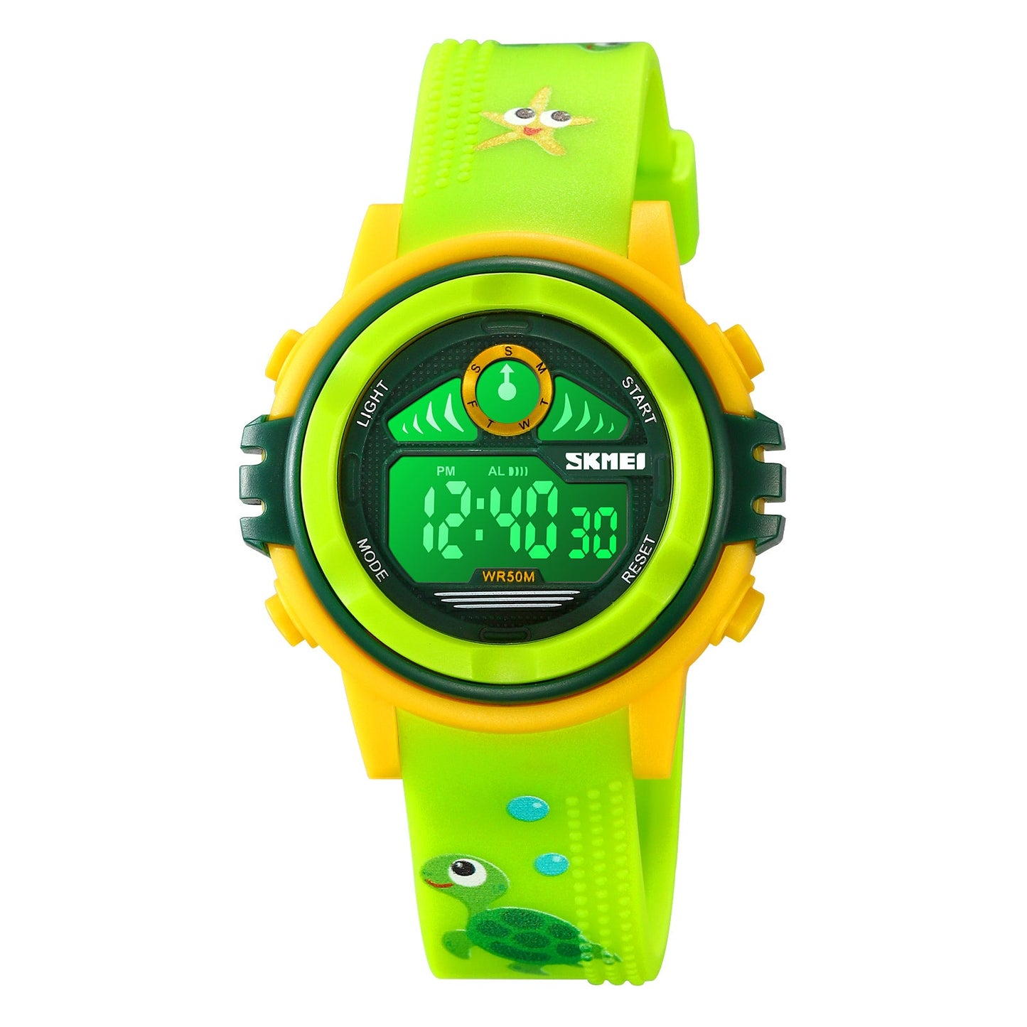 Kids Waterproof Digital Colourful Watches - 2266