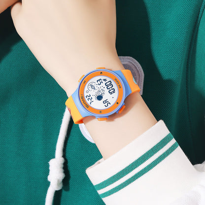 Kids Digital Waterproof with LED Light Fun Themes Watch - 2267