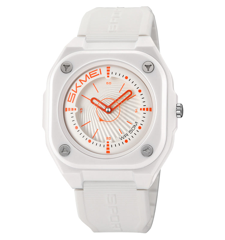 Skmei Quartz Analog Dial Silica Gel Strap Watch for Men - 2329