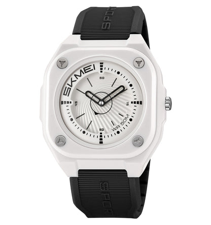 Skmei Quartz Analog Dial Silica Gel Strap Watch for Men - 2329