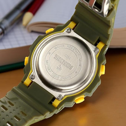 Digital Sports Watch with Rugged Design and Multi Function Display for kids
