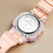 Analog-Digital Watch for Men with Pink Silicone Strap and Round Dial for Casual & Formal Wear